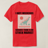 週末を嫌う日商6 Tシャツ (デザイン正面)