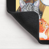 週末を待っているデザイン マウスパッド (コーナー)