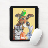 週末を待っているデザイン マウスパッド (マウス)