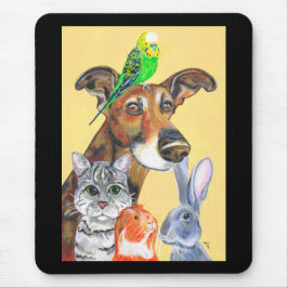 週末を待っているデザイン マウスパッド