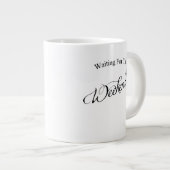 週末を待つ ジャンボコーヒーマグカップ (正面右)