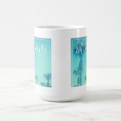 週末を祝って下さい コーヒーマグカップ (中央)