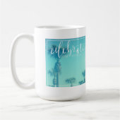 週末を祝って下さい コーヒーマグカップ (左)