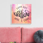 週末を見て来る キャンバスプリント (インサイチュ (リビング))