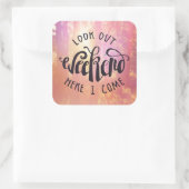 週末を見て来る スクエアシール (バッグ)