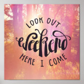 週末を見て来る ポスター (正面)