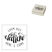 週末を見て来る ラバースタンプ (押印)