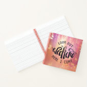 週末を見る来よ ノートブック (内部)