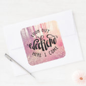 週末を見る来2 スクエアシール (封筒)