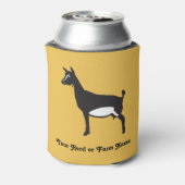 週末カスタマイズ予測ナイジェリア矮星ヤギ 缶クーラー (缶裏面)