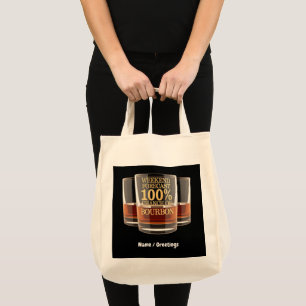 週末カスタマイズ予測バーボンの可能性100% トートバッグ