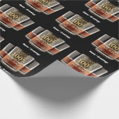 週末カスタマイズ予測バーボンの可能性100% ラッピングペーパー (角)