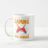 週末予報ゲーミングウェア コンピュータビデオゲーム コーヒーマグカップ (左)