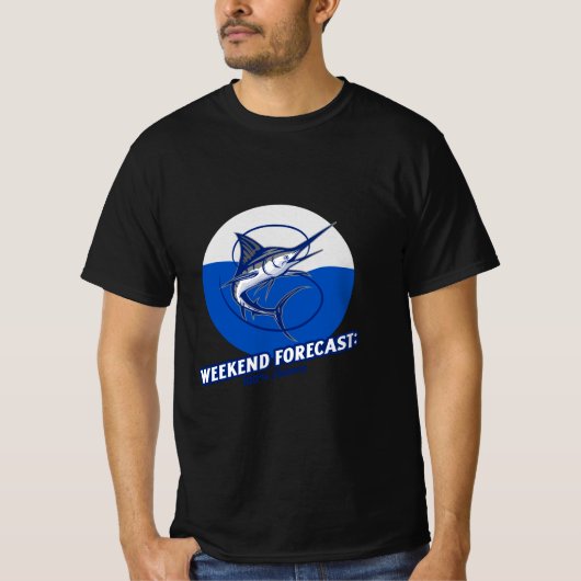 週末予報 100% Tシャツ (正面)