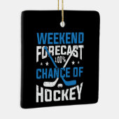 週末予測100% セラミックオーナメント (右)