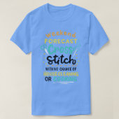 週末予測 Tシャツ (デザイン正面)