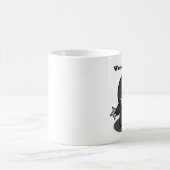 週末忍者おもしろいかわいい日本アニメ コーヒーマグカップ (中央)