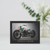 週末戦士はがき ポストカード (スタンド正面)