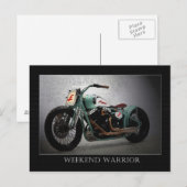 週末戦士はがき ポストカード (正面/裏面)