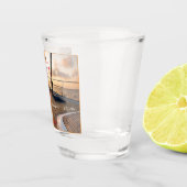 週末旅行のパーソナライズされたバチェロレッテショット ショットグラス (右)