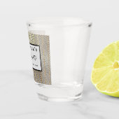 週末旅行のパーソナライズされたバチェロレッテショット ショットグラス (右)