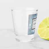週末旅行のパーソナライズされたバチェロレッテショット ショットグラス (左)