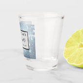週末旅行のパーソナライズされたバチェロレッテショット ショットグラス (右)