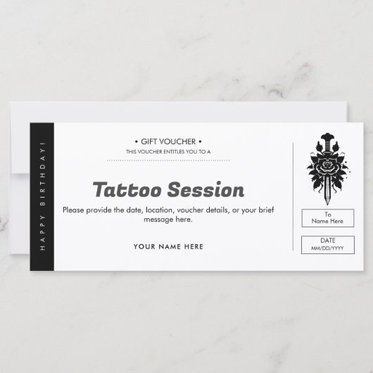 週末誕生日驚きの旅行ギフト券 (正面)