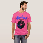 週末読み込み… Tシャツワークウィークおもしろいユーモアティー Tシャツ (正面フル)