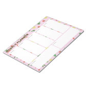 週次プランナー ノートパッド (アングル)