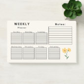 週次プランナー ポストイット (オフィス)
