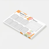 週次プランナー ポストイット (アングル)