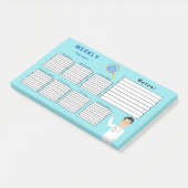 週次プランナー ポストイット (アングル)