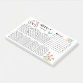 週次プランナー ポストイット (アングル)