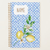 週次計画活動をリストするにはイタリア プランナー手帳 (正面)