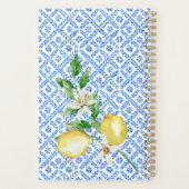 週次計画活動をリストするにはイタリア プランナー手帳 (裏面)