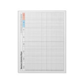 週次計画 – 不吉な計画 ノートパッド (回転)