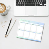 週次 | Daily To Doリスト（メモ帳）、タスク・リスト ノートパッド