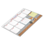 週次To Doリストプランナー ノートパッド (アングル)