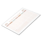 週次To Doリスト ノートパッド (アングル)
