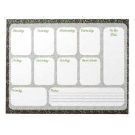 週間やることリストプランナーノート ノートパッド