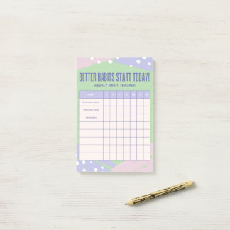 週間トラッカー ポストイット