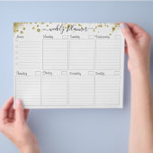 週間プランナー To Do カード (手)