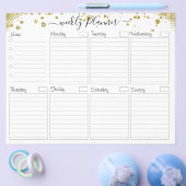 週間プランナー To Do カード (シングル)