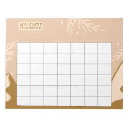 週間ルーティン トラッカー ノートパッド