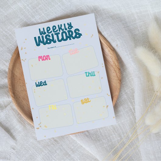 週1回の訪問者、介護、高齢化の親メモ帳 ノートパッド