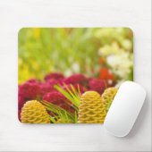 週1回の金曜日の果物と野菜の市場。 マウスパッド (マウス)