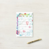 週1回の食事プランナー ポストイット (デスク上)