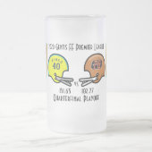 週14スワッグブラッグとペイク フロストグラスビールジョッキ (中央)