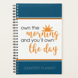 週/月パーソナライズされたのプランナー – 緩和曲線の境界 プランナー手帳